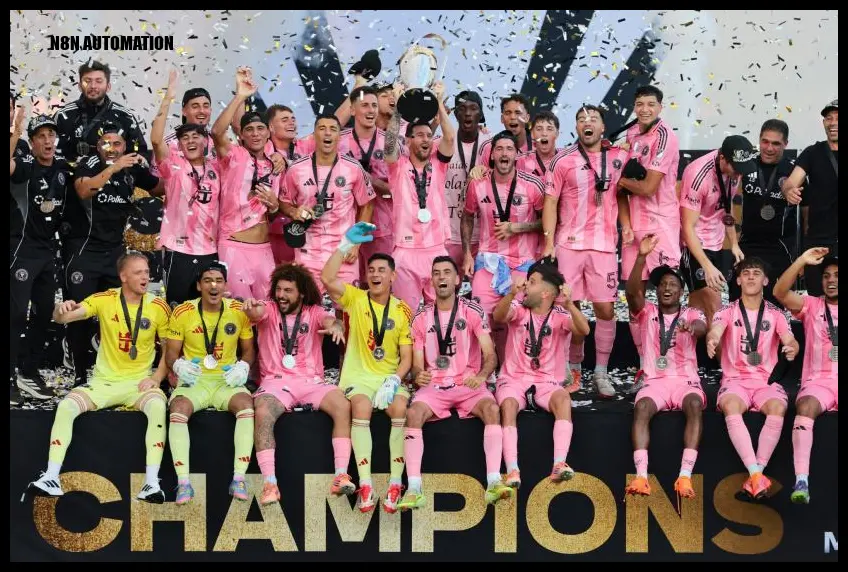 Lionel Messi and Inter Miami crowned Major League Soccer champions for the first time