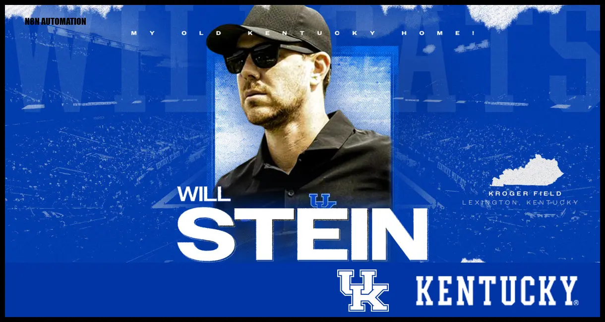 Kentucky Footballের প্রধান কোচ হিসেবে নিয়োগ পেলেন উইল স্টেইন